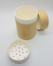 Load image into Gallery viewer, Kraft Sifter Container Large