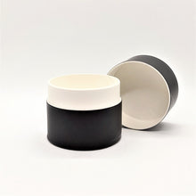 Load image into Gallery viewer, 20ml Matte Black Cosmetic Jar