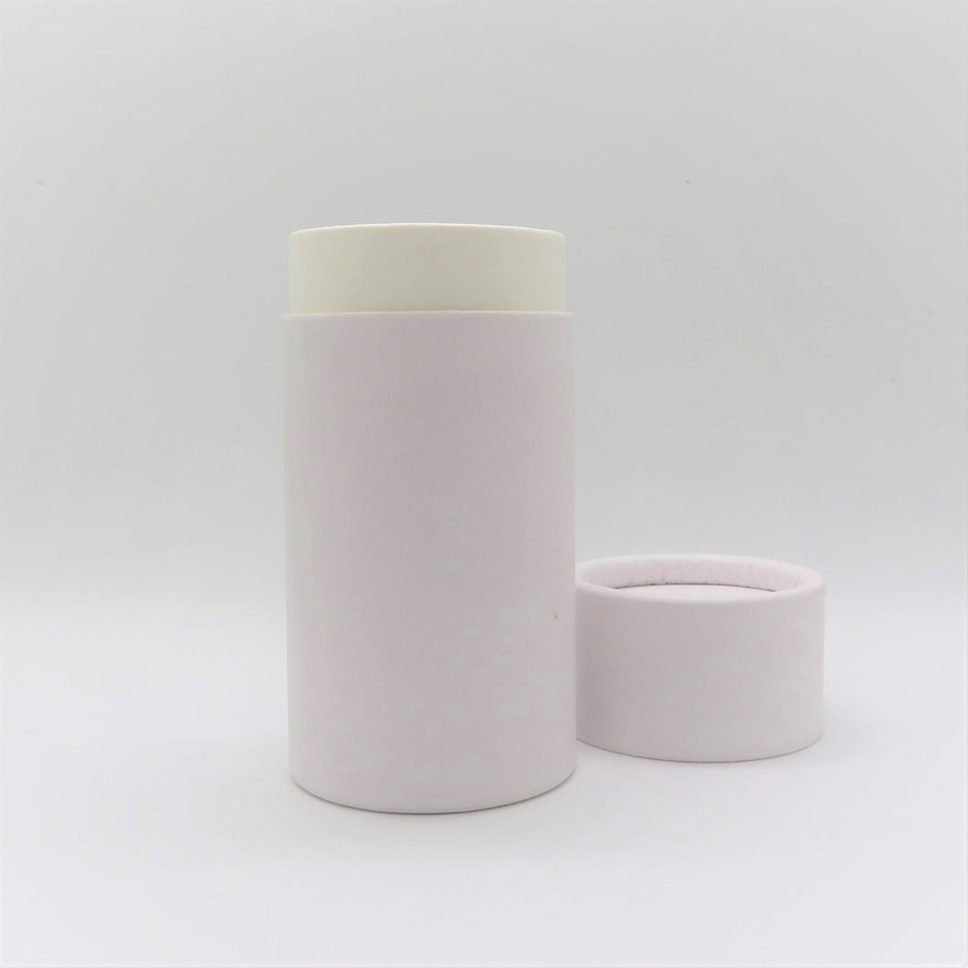 40mL Matte White Push-Up Tube